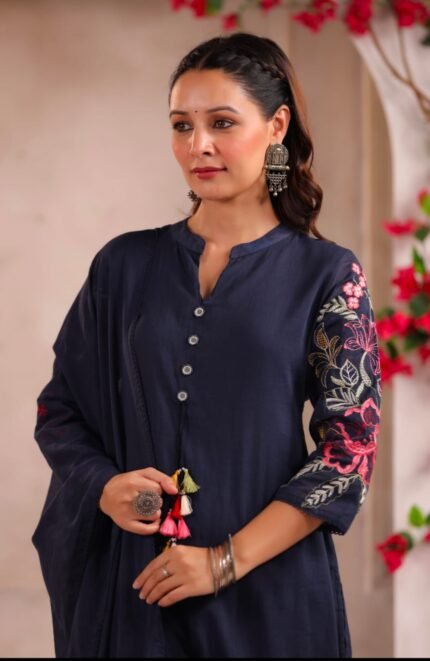 Mul cotton set with lining